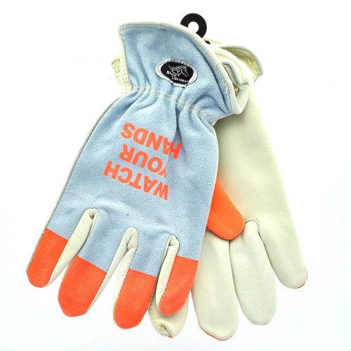 Revco 97KHV Grain/Split Cowhide -- Kevlar Sewn Driver&#039;s Gloves, X-Large