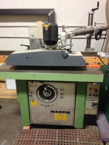 Martin t22 shaper with powerfeed for sale