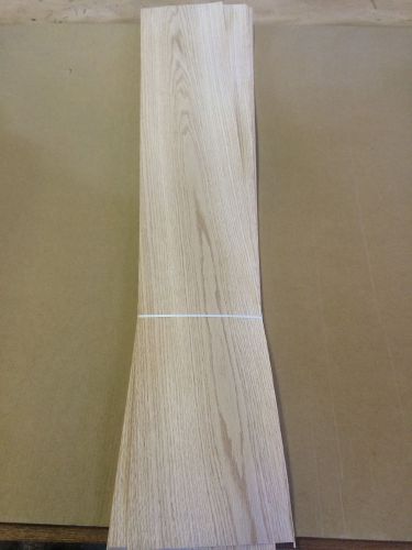 Wood Veneer Red Oak 8x48 20pcs total Raw Veneer &#034;EXOTIC&#034; RO1 8-13