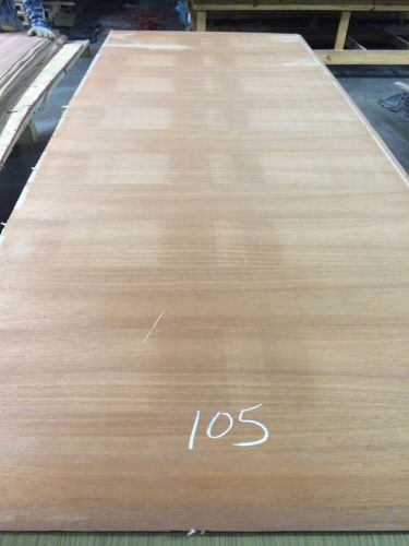 Wood veneer mahogany 120x48 1pcs total 20mil paper backed &#034;exotic&#034; wwf 105 for sale