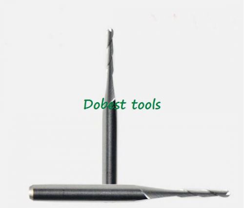 10pcs 1/8&#034; double two flutes ballnose milling cutter cnc router bits 1.2mm for sale
