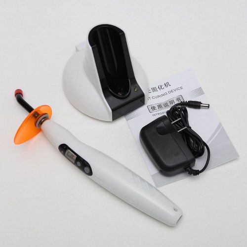 1x dental wireless cordless led curing light lamp 1400 mw/cm us stock for sale
