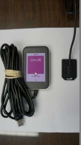 Lot of 2 MyRay Zen-X Digital X-Ray Sensors - Size 1 &amp; Size 2 - w/ Storage Case