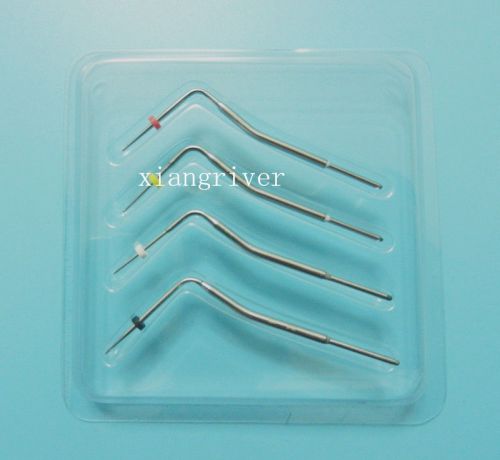 4pcs Dental percha gutta pen tips heated tips plugger needles for Denjoy endo
