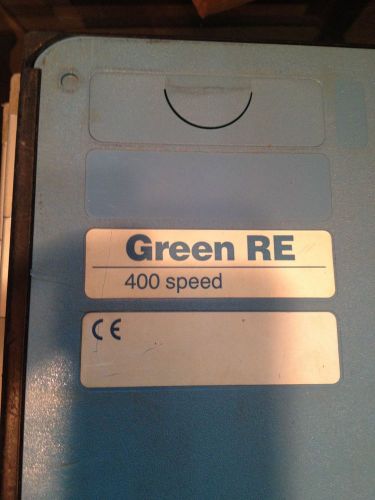 Green RE 400 Speed X-Ray Cassette 8 x10 Radiography Radiograph