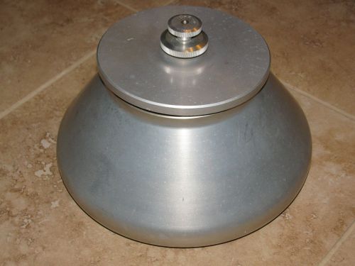 Sorvall ss-34 super speed aluminum fixed angle 8 tube centrifuge rotor w/lid for sale