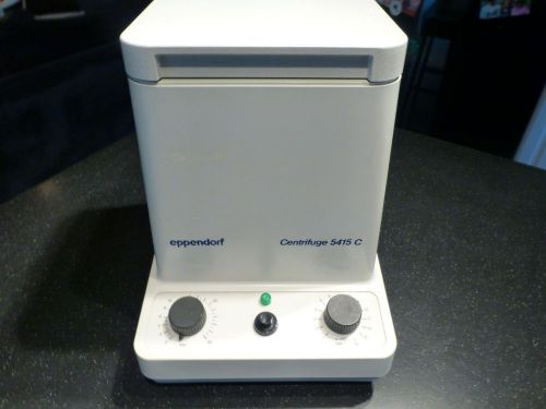 EPPENDORF 5415C Centrifuge with 18 position rotor  excellent GUARANTEED no cover