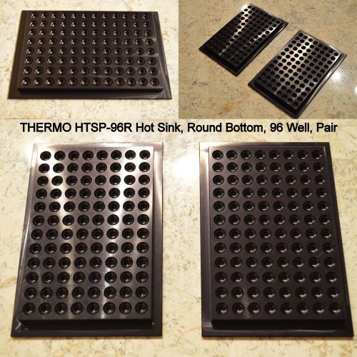 96-Well Microplate Aluminum Rotor Blocks Heat Sink Round Bottom Thermo HTSP-96R