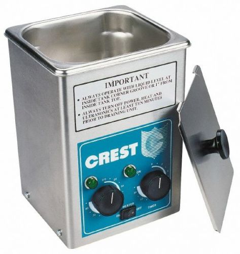 Crest Ultrasonic Cleaner Tru Sweep 175T with Timer - 1/2 gallon *REFURB*