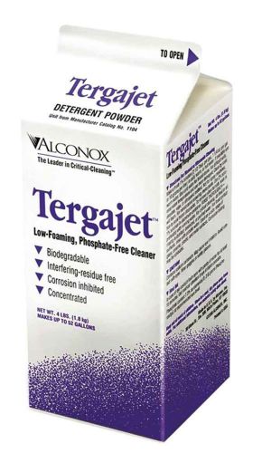 4 lbs Box New Tergajet detergent - Low Foaming Phosphate Free Cleaner