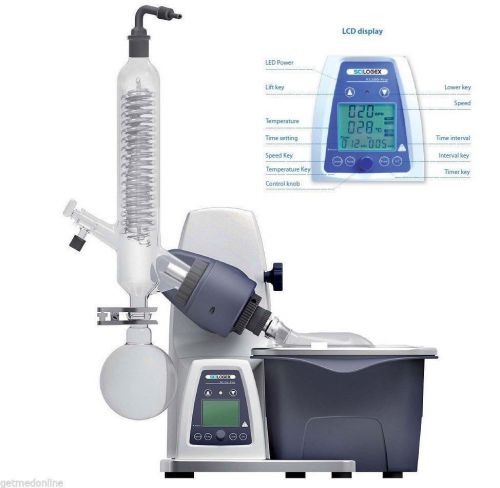 Scilogex re100-pro digital rotary evaporator / rotavap complete package 61113206 for sale