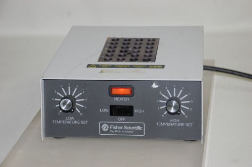 Fisher Scientific Dry Bath Incubator  w/ Heat Block  WORKING!