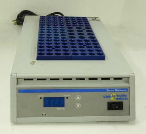(see video) vwr scientific select heat block dry block heater vi 4229 for sale