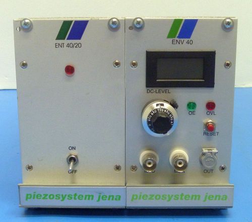 Piezosystem Jena w/ ENV 40 Amplifier &amp; ENT 40/20 Power Modules