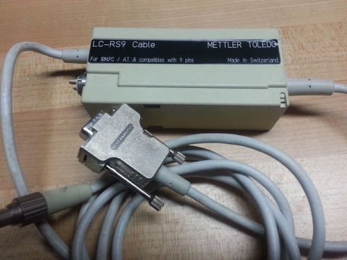 Mettler Toledo LC-RS9 interface cable