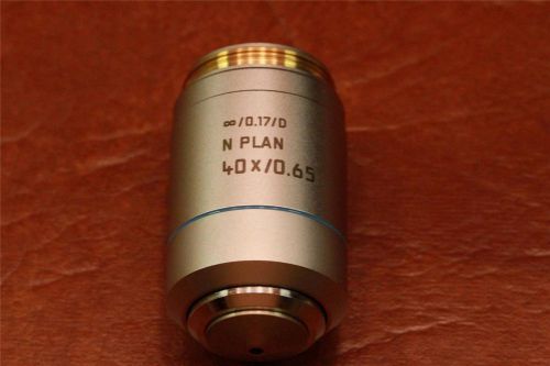 Leica N Plan 40X  0.65   ?/0.17/D   Microscope Objective