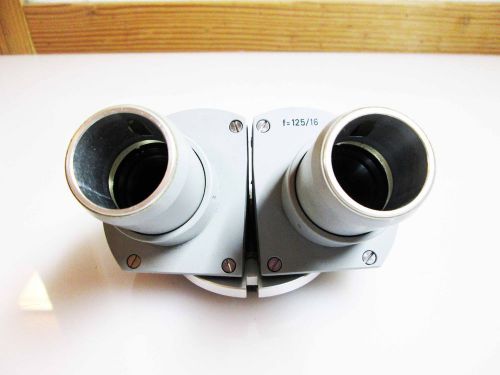 Zeiss 45 ° tube for surgical microscope f = 125/16 binocular head
