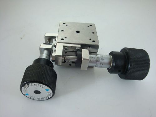 Suruga Seiki co.  KOHZU XY Linear Stage Axis with micrometer