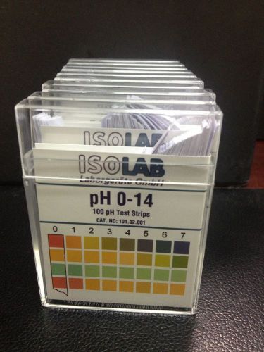 PH indicator strips 0-14 100pcs(10 sets)