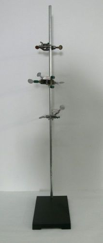 Stainless Steel 12&#034; to 6&#034; Lab Stand