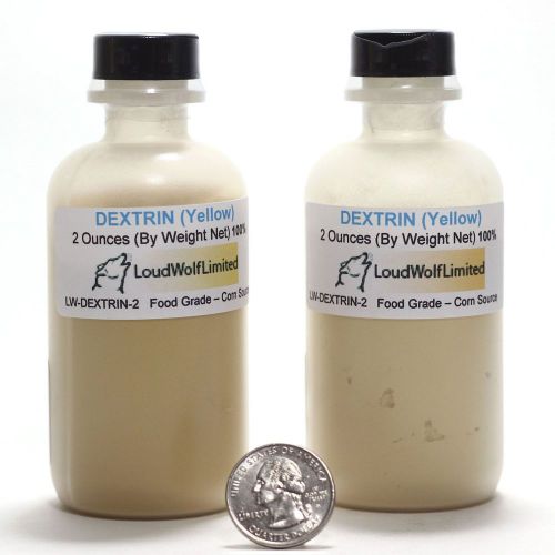 Yellow Dextrin  Ultra-Pure (100%)  4 Oz  SHIPS FAST from USA