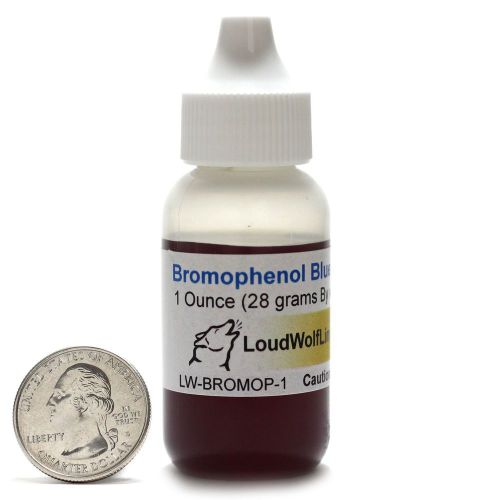 Bromophenol blue / 0.1% concentration / 1 fluid ounce / ph test solution for sale