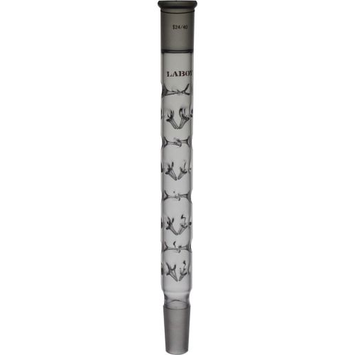 Laboy Glass Distilling Column Condenser Vigreux 150mm in Indentation Length