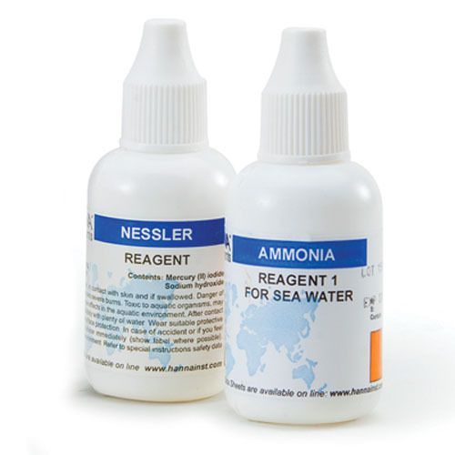 Hanna instruments hi3826-025 ammonia in sea water reagent set, 25 test for sale