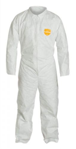 2X White 12 mil ProShield Basic Chemical Protection Coveralls. (18 Each)