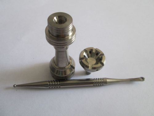 Royal Domeless Titanium Nail 14, &amp; 18 mm Male and Female With Titanium tool