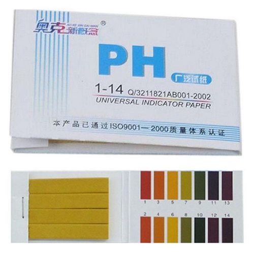 80 pH 1-14 Universal Full Range Litmus Test Paper Strips Tester Indicator Urine