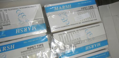 Marsh biomedical pipet tips t1000r + ts230r 1344 tips for sale