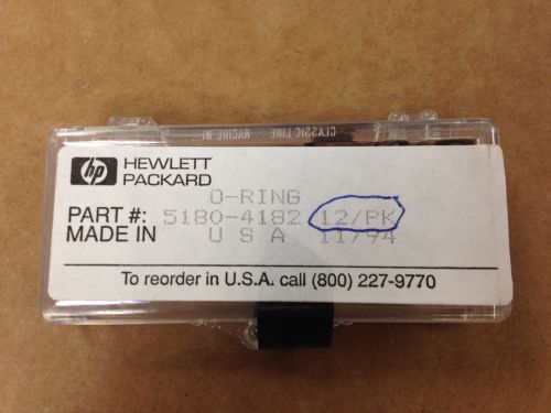 HP Hewlett Packard .25&#034; Inlet Liner O-Ring 5180-4182 Box of 12