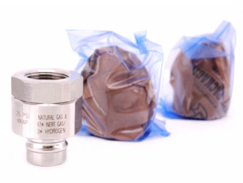 New 3x parker snap-tite svhc16-16f-1014 quick-connect coupling 1&#034;npsf nipple for sale
