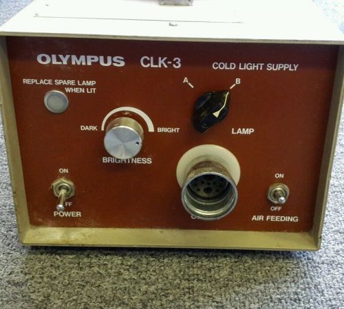 Olympus CLK-3 Endoscope Cold Light Supply