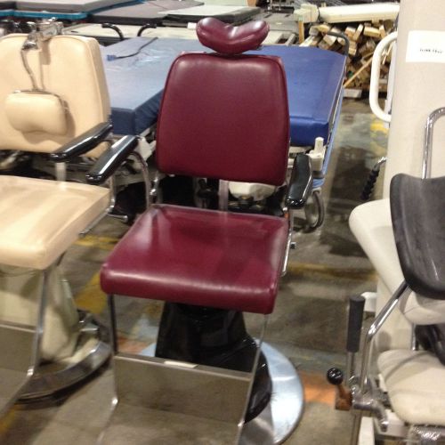 Reliance 660 Ophthalmologist/Optometrist/Dentist Exam Chair - Burgundy