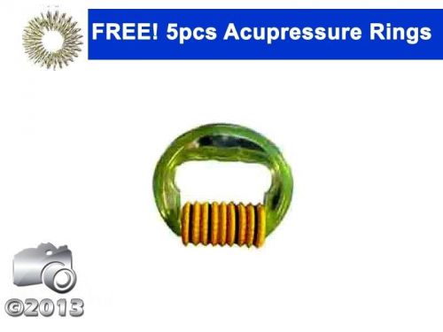 Acupressure magnetic handy roller therapy exercise with free 5 pcs sujok ring for sale