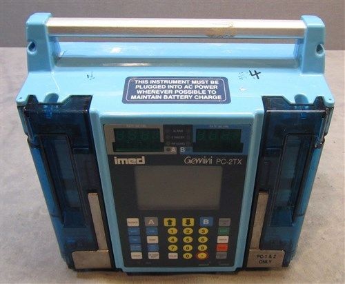 IMED GEMINI PC-2 TX PUMP Infusion Pump