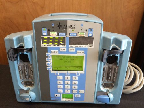 Alaris Ivac Volumetric Infusion Dual IV Pump 7230 - Overnight Shipping Available