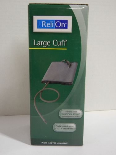 ReliOn Blood Pressure Cuff Adult Large 13&#034; - 17&#034; Compatible with Omron &amp; ReliOn