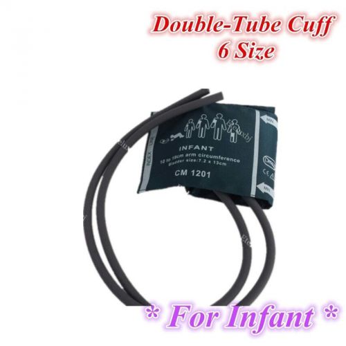 On sale double-tube blood pressure infant cuff for sale