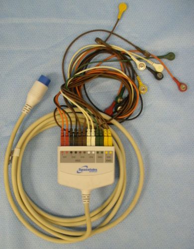 Spacelabs Medical ECG/EKG Cable with Patient Lead Set #012-0496-00