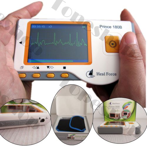 Prince 180B Handheld ECG EKG Machine Portable Monitor Electrocardiogram Monitor