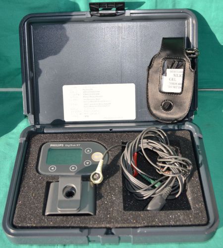 Philips DigiTrak XT 360322 Holter Recorder 48 hr Monitoring System with Case