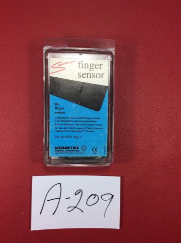 Novametrix 8776 finger spo2 sensor  7 pin  nellcor  oxisensor a209 for sale