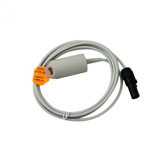 Datex ohmeda compatible spo2 sensor probe-oxy-f4-h,adult finger clip sensor 7pin for sale