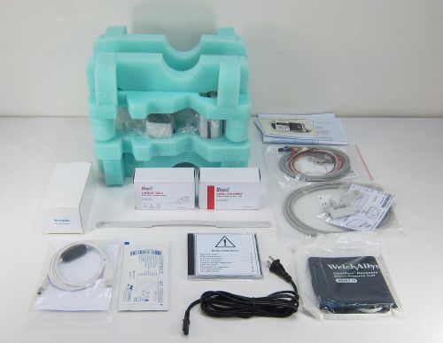 New___ Welch Allyn Propaq LT Patient Monitor Kit 802LT0  with Cradle Masimo SpO2