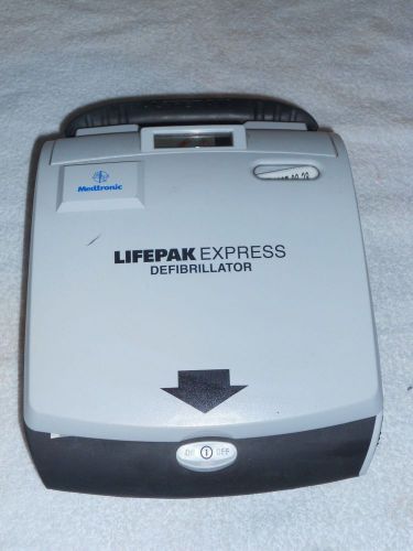 2004 lifepak express emergency aed defib w/good battery - exc! for sale