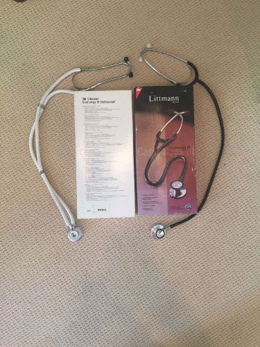 Lot of Two (2) Stethoscopes