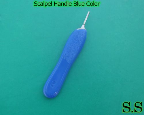 Scalpel Handle #3 with Blue Color Surgical Instruments